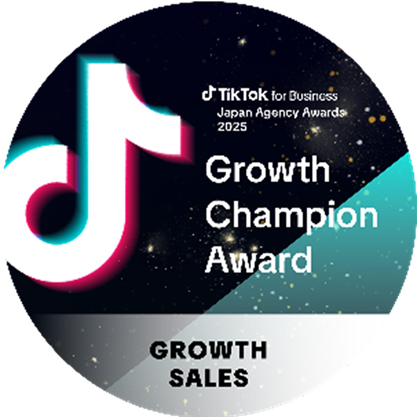 「TikTok for Business Japan Awards 2025」認定ロゴ 