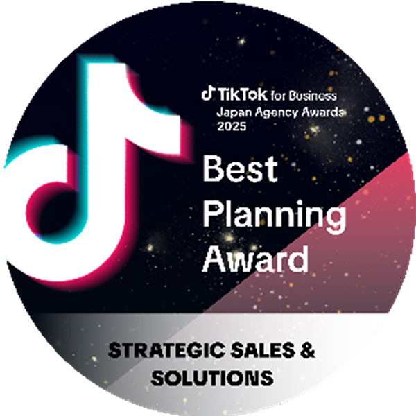 「TikTok for Business Japan Awards 2025」認定ロゴ 