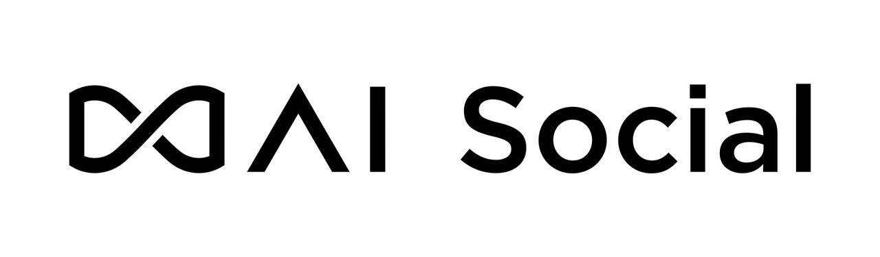 拡大画像：「∞AI Social」のロゴ画像です
