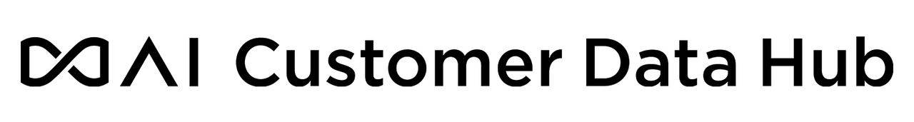 ∞AI Customer Data Hubのロゴ画像です。