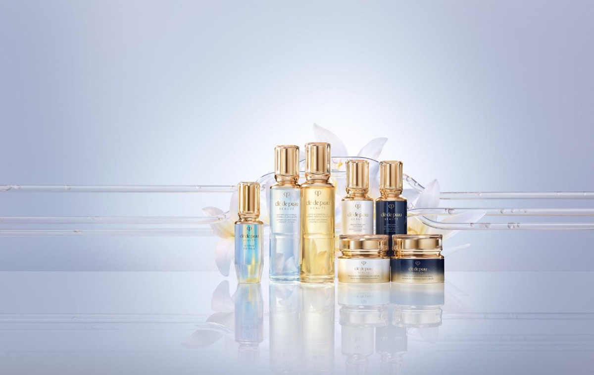 資生堂「クレ・ド・ポー ボーテ」の商品が並んだ画像