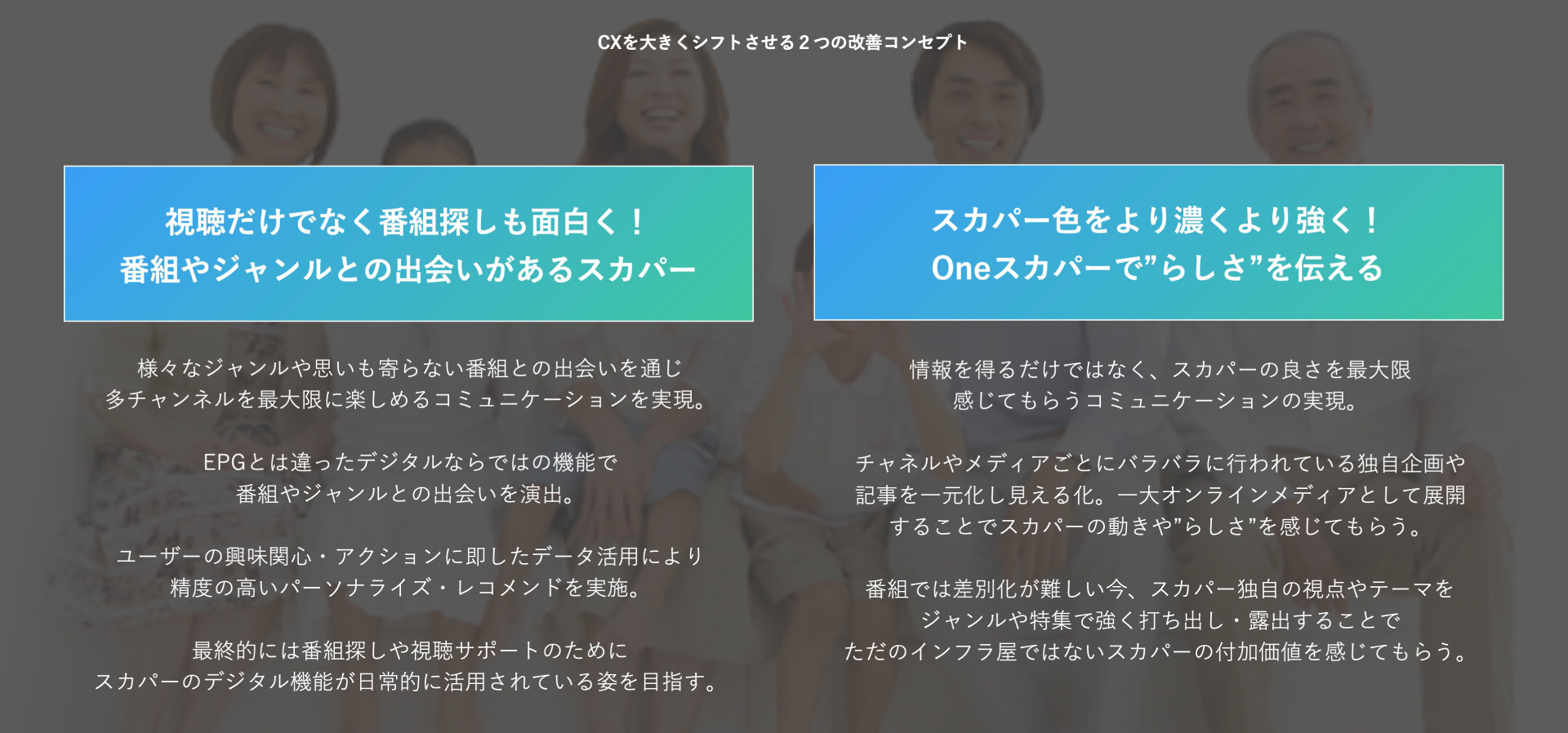 リニューアルコンセプト 