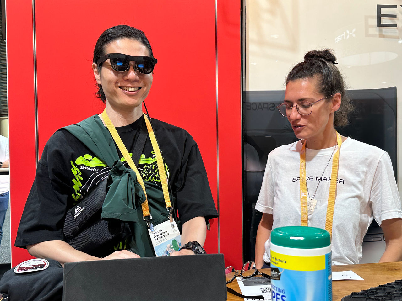 Meta Quest 3・Apple Vision Pro・Magic Leap・ Spacetop 等のMRデバイスを用いた展示