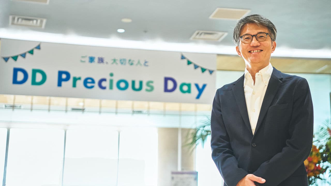 写真：「DD Precious Day」の成果と次回開催への意欲を語る飯野