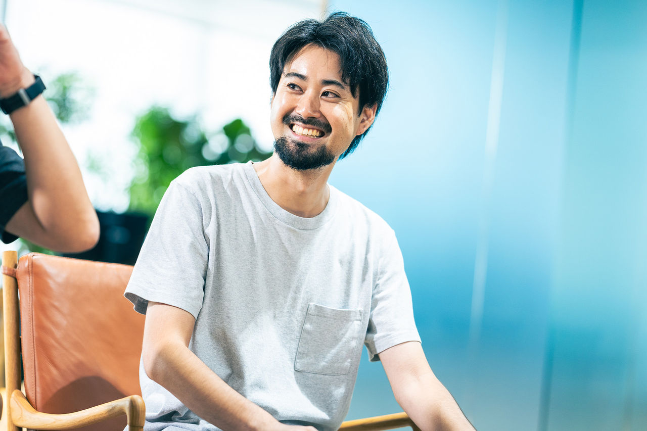 写真：新規性とビジネス貢献を重視した選考を語る西生